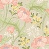 Andover Fabrics Fleur Nouveau Art Nouveau Lily Pink