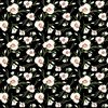 Riley Blake Designs The Beehive State Lilies Black