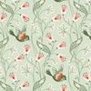 Cloud9 Fabrics Vintage Charm Birdie Turquoise
