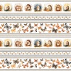 QT Fabrics HedgeHugs Border Stripe Multi