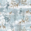 Blank Quilting Winter Whispers Winter Scenic Light Blue
