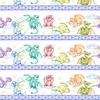 In The Beginning Fabrics Dragon Friends Border Stripe Multi