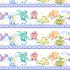 In The Beginning Fabrics Dragon Friends Border Stripe Multi