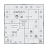 Creative Grids Log Cabin Trim Tool 6 Inch & 12 Inch Finished Blocks