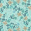Robert Kaufman Fabrics Feathers and Flora Leaves Mint