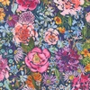 Moda Soulstice 108 Inch Wide Backing Fabric Midsummer Bloom Navy