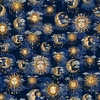 QT Fabrics Bohemian Sunrise Celestial Sky Midnight