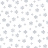 Henry Glass Quilter's Flour VI Small Snowflake White on White