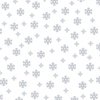 Henry Glass Quilter's Flour VI Small Snowflake White on White