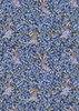 Lewis and Irene Fabrics Bluebell Wood Reloved Hare Dark Blue