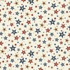 P&B Textiles Love and Glory Burlap Star Toss Cream