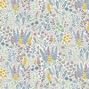 Andover Fabrics Heather and Sage Floral Cream