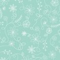 Maywood Studio Beautiful Basics Swirl Floral Aqua