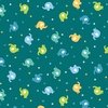Andover Fabrics In the Jungle Ellie Scatter Blue