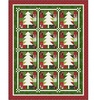 Holiday Greetings Cheerful Pine Free Quilt Pattern