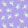 Andover Fabrics Fairy Dust Unicorn Lilac