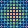 Coral Reef Diamond Transparency Free Quilt Pattern