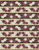 Wilmington Prints Crimson Blooms Repeating Stripe Multi