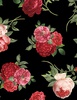 Wilmington Prints Daydream Garden Blossom Toss Black