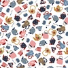 Riley Blake Designs A Spoonful of Sugar Tea and Sugar Cloud