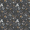 P&B Textiles Au Naturel Sandy Fern Charcoal