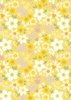 Lewis and Irene Fabrics Joys of Spring Springtide Sunshine Yellow