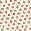 Henry Glass Serene Garden Nosegays Cream