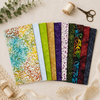 Batik #6 Extra Wide Strip Bundle