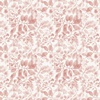 P&B Textiles Indigo Petals Leaves Pink