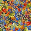 Michael Miller Fabrics Flower Fairies of Autumn Fairy Leaves Royal