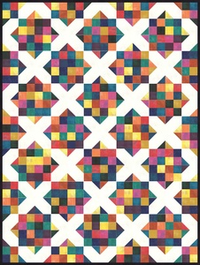 Scrappy Square - Moda 12 Pack Fat Quarter Free Pattern
