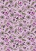 Lewis and Irene Fabrics Highlands Bee Thistle Light Heather