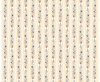 QT Fabrics Poultry in Motion Floral Scroll Decorative Strip Cream