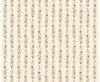 QT Fabrics Poultry in Motion Floral Scroll Decorative Strip Cream