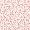 P&B Textiles Victoria Vines Ecru/Pink