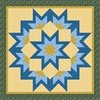 Little House on the Prairie® - Broken Star Free Quilt Pattern