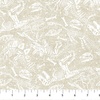 Northcott Dino Roar Dino Bones Cream