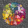 Andover Fabrics Color Wheel 108 Inch Wide Backing Fabric Art Theory Night