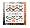 Goth Gardens 5" Squares by Maywood Studio