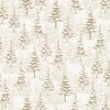 P&B Textiles Believe Packed Trees Cream