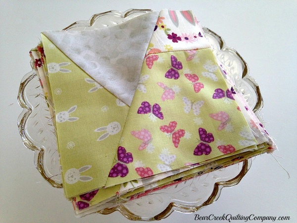 Bunny Garden Table Topper Tutorial