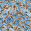 Benartex Woodland Wonderland Pinecones Medium Blue