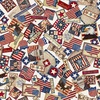 QT Fabrics American Tapestry Patriotic Collage Cream