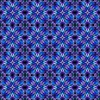 QT Fabrics Radiant Reflections Stained Glass Allover Blue