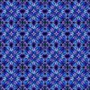 QT Fabrics Radiant Reflections Stained Glass Allover Blue