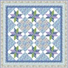 Hydrangea Birdsong II Free Quilt Pattern