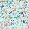 Andover Fabrics Deep Blue Sea Creatures Light Blue