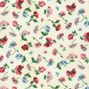Robert Kaufman Fabrics Flowerhouse Softly Tossed Flowers Natural