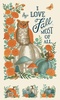 Moda I Love Fall Most of All I Love Panel Warm White