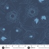 Andover Fabrics Colored Me Whispered Protea Whisper Navy